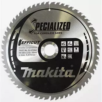 Makita Specialized EFFICUT - Kotúč na kotúčovú pílu - na drevo