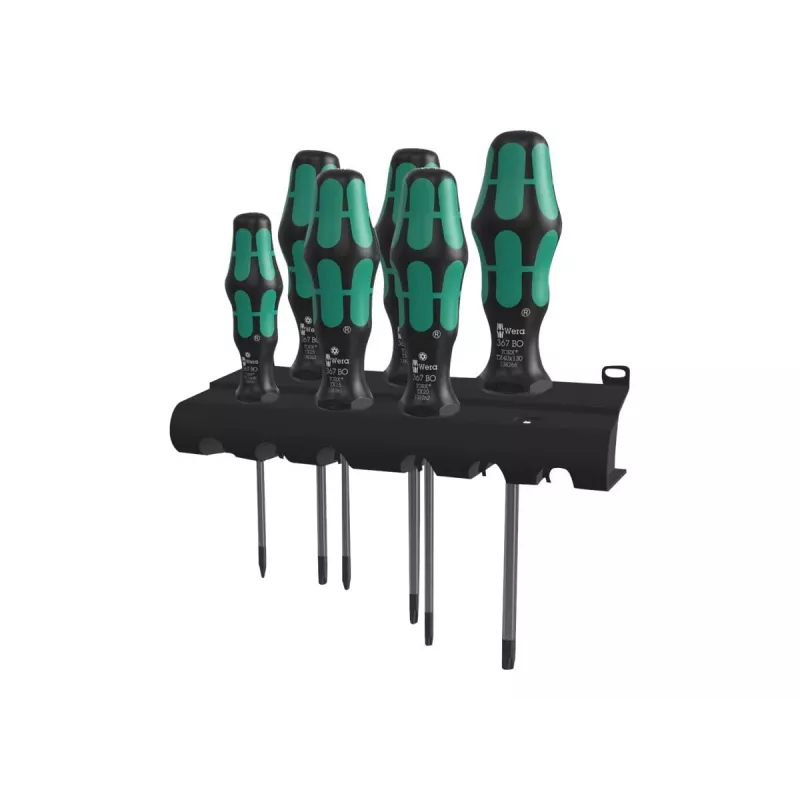 Wera 367/6 TORX BO - sada skrutkovačov - 6 kusov - izolovaná (05138250001)
