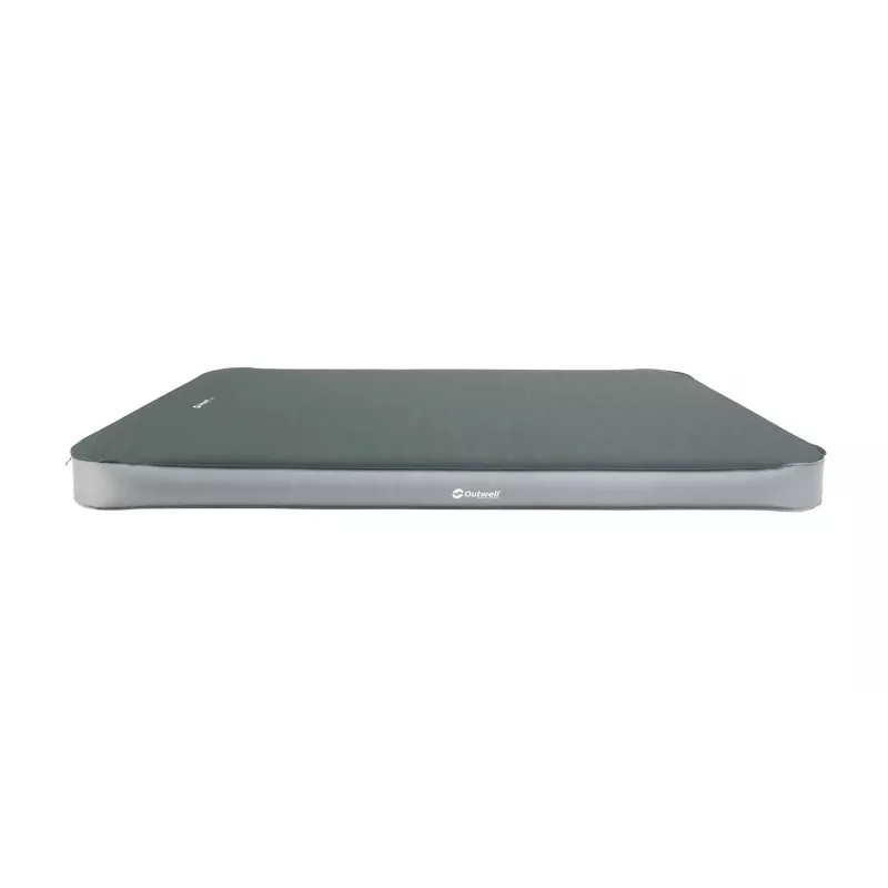 Dvojitá nafukovacia matrace Outwell 400152 — 1380×2070×120 mm, polyester, zelená/sivá