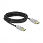 Aktívny optický kábel DisplayPort 1.4 DELOCK 85879 — 8K, 5 m