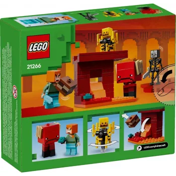 LEGO MINECRAFT 21266 Nether boj s lávou