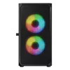 Počítačová skriňa Logic Concept Portos Mini ARGB Micro ATX čierna