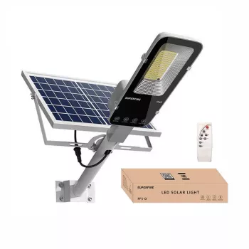 LED solárne svietidlo Superfire FF5-D 486W 1400 lm – osvetlenie fasády, integrovaná solárna energia