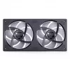 Ventilátor Jonsbo ZB-240 240mm ARGB PWM čierny — Infinity-Mirror dizajn