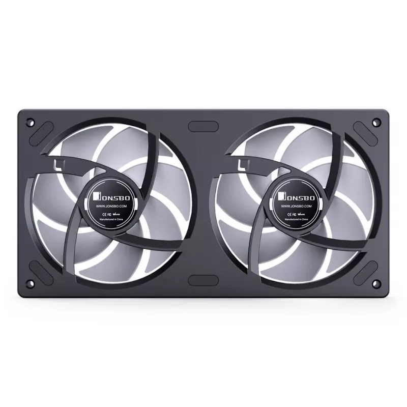Ventilátor Jonsbo ZB-240 240mm ARGB PWM čierny — Infinity-Mirror dizajn