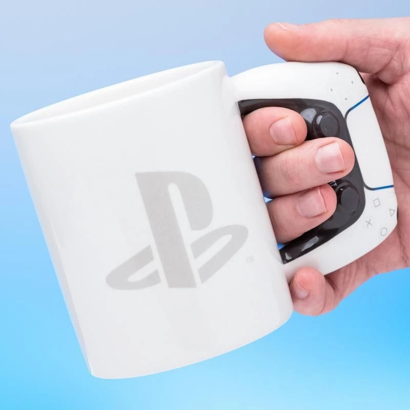 Hrnček Paladone PlayStation Shaped PS5 biely 0,48 L jednotlivé balenie