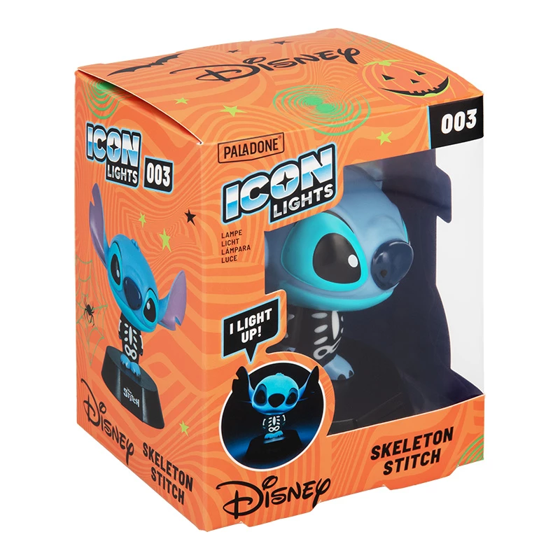 Stolová lampa Paladone Stitch Skeleton Icon Light – figúrka nočné svetlo