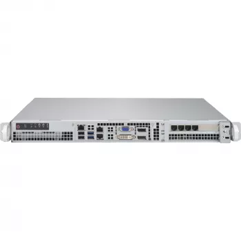 Supermicro - SuperChassis 515-R407 - Rack-Mount 1U STD a WIO MB 2 x 2,5 LED 4 x PWM ventilátor 2 x ventilátor pre chladenie AOC napájací zdroj 400 W 43 x 437 x 429 mm