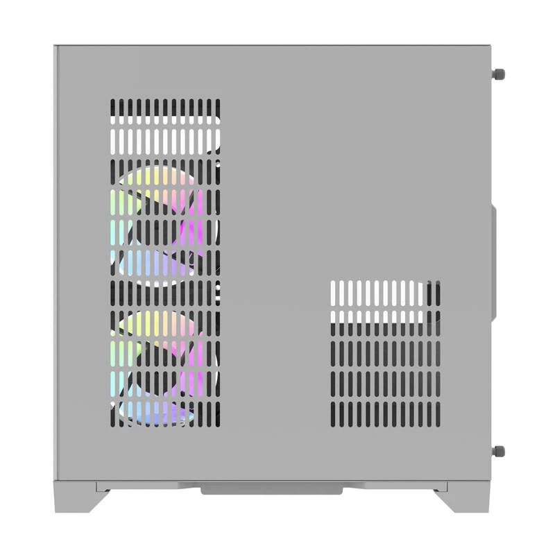 Darflash FT350 počítačová skriňa + 5 aRGB ventilátorov (biela)