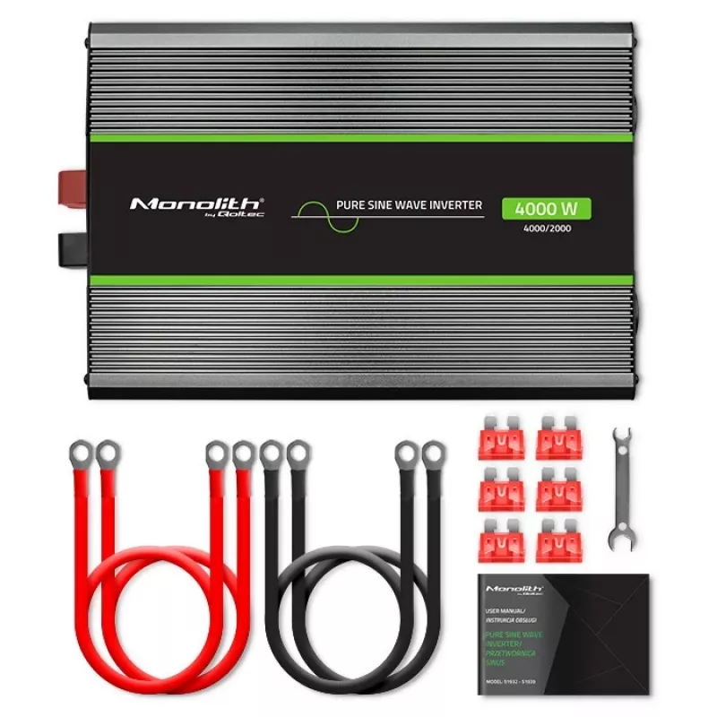 Qoltec Monolith napájací zdroj auto 4000 W čierny