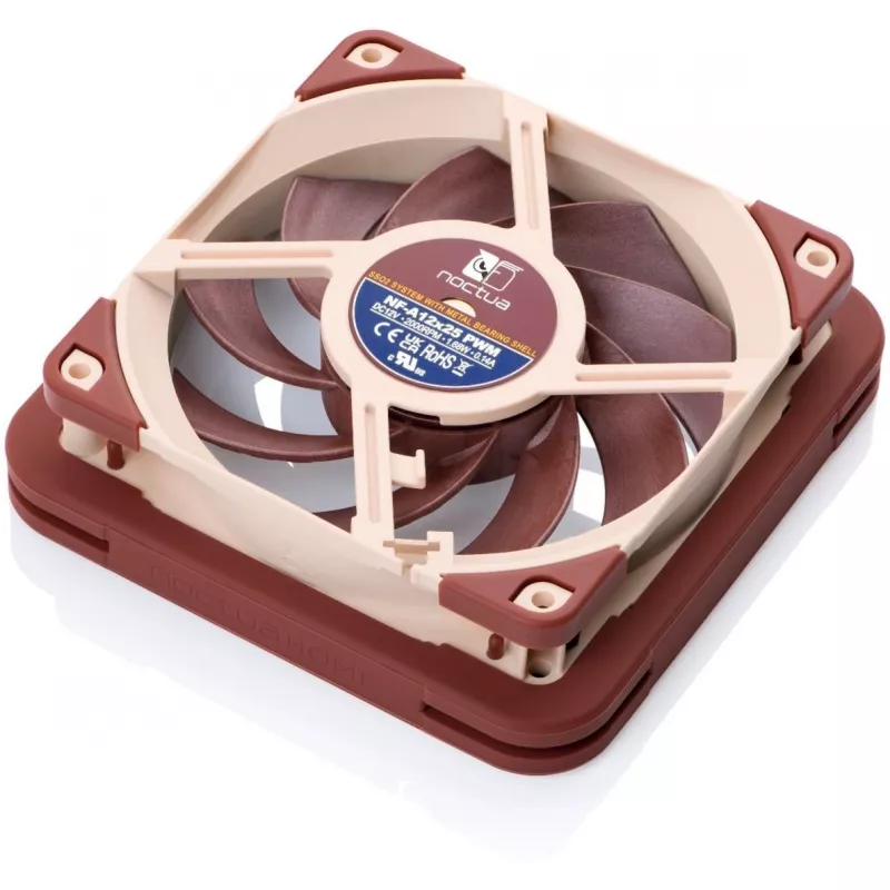 Tesniaca lišta Noctua NV-MPG1-12.brown pre 120 mm ventilátory — viacúčelová hnedá