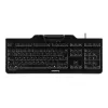 CHERRY KC 1000 SC klávesnica USB QWERTZ švajčiarska čierna
