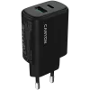 CANYON nabíjačka OnCharge 250 25W 1xPD 1xQC EU čierna
