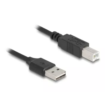 USB kábel DeLOCK 90130 USB 2.0 0,8 m čierny