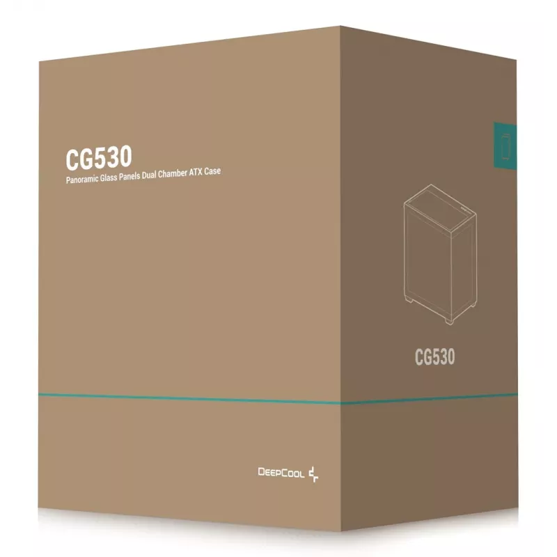 DeepCool CG530 Midi Tower čierna