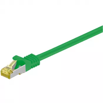 Sieťový kábel Goobay 91586 RJ-45 Cat7 1 m zelený