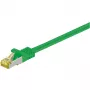Sieťový kábel Goobay 91586 RJ-45 Cat7 1 m zelený