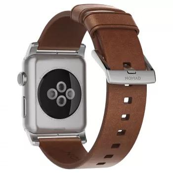 Remienok Nomad NM1A4RSM00 pre smartwatch – hnedá koža