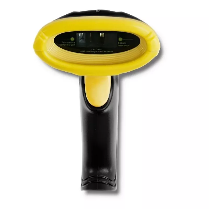 Qoltec 50862 bezdrôtový laserový skener čiarových kódov 1D | 2.4GHz