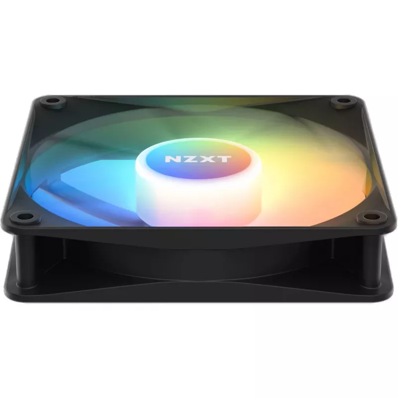 NZXT F120 RGB Core ventilátor do skrine 120 mm, 4-pinový PWM, čierny