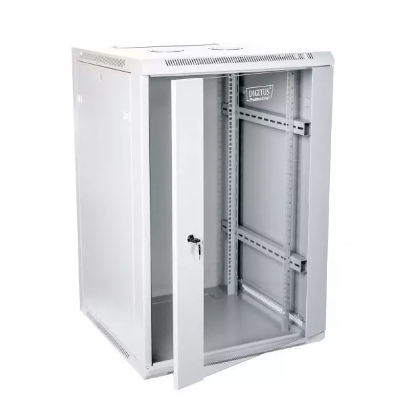 Digitus DN-W19 18U/600 racková skriňa voľne stojaca rack sivá