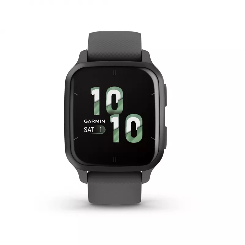 Smartwatch GARMIN Venu Sq 2 — 1,4 palca AMOLED, 40 mm puzdro, bridlicová sivá, GPS, SpO2, NFC