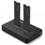 Dokovacia stanica QOLTEC 52366 — dual M.2 NVMe PCIe SSD, USB-C 20Gb/s, podporuje až do 2×8TB, offline klonovanie