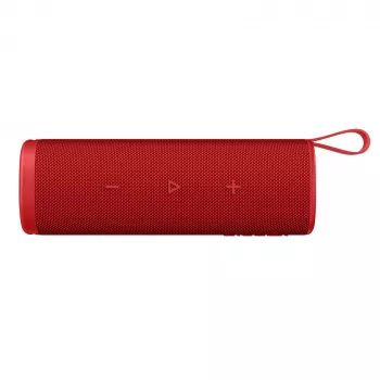 Prenosný stereo reproduktor Xiaomi QBH4263GL, 2 reproduktory, červený, 0,597 kg