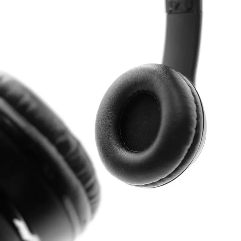 MEDIA-TECH EPSILION BT MT3591 bezdrôtové slúchadlá Bluetooth 4.2 mikrofón rádio FM čierne