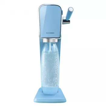 Sýfonovač SODASTREAM Art Blue Steel — 1 l plastová fľaša, 60 l karbonátor, 173×245×430 mm