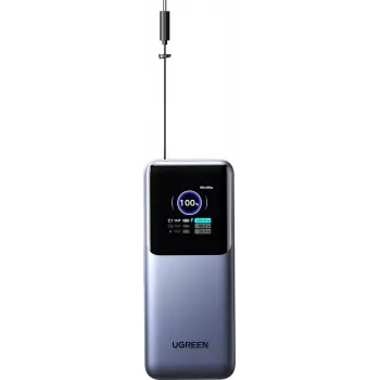 Prenosná powerbanka UGREEN 20 000 mAh 165W (55987B) na nabíjanie notebookov, telefónov a tabletov