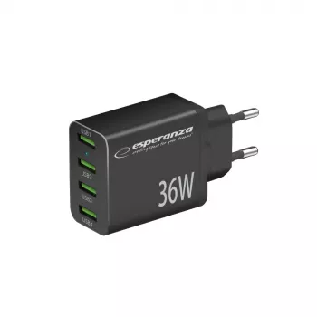 Esperanza EZC107K napájací adaptér 36W čierny