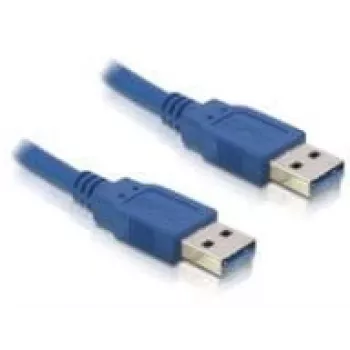 USB kábel DeLOCK USB 3.0-A konektor samec/konektor samec – 1 m