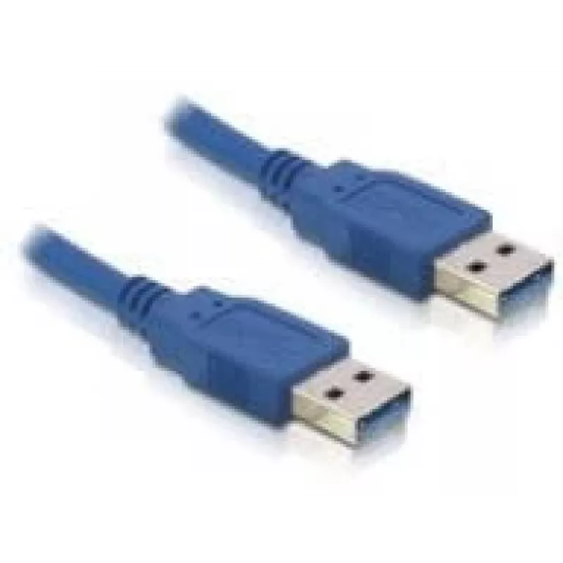 USB kábel DeLOCK USB 3.0-A konektor samec/konektor samec – 1 m
