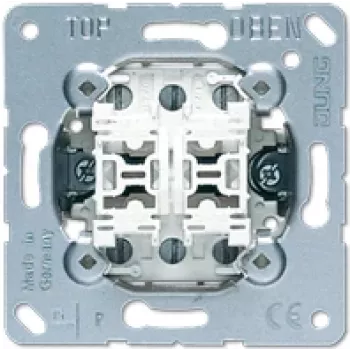 Jung spínač & tlačidlo elektrický spínač hliník (532-4U)