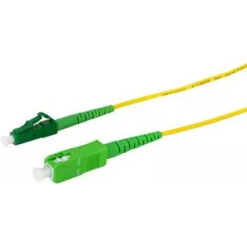Logilink Professional - patch kábel - LC/APC Singlemode (M) na SC/APC Singlemode (M) - 15 m - 2 mm - optické vlákno - simplex - 9/125 mikrometrov - G.657.A2/OS2 - bezhalogénový - žltý
