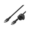 Belkin BOOSTCHARGE PRO Flex USB kábel 1 m USB 2.0 USB C čierny (CAB011BT1MBK)