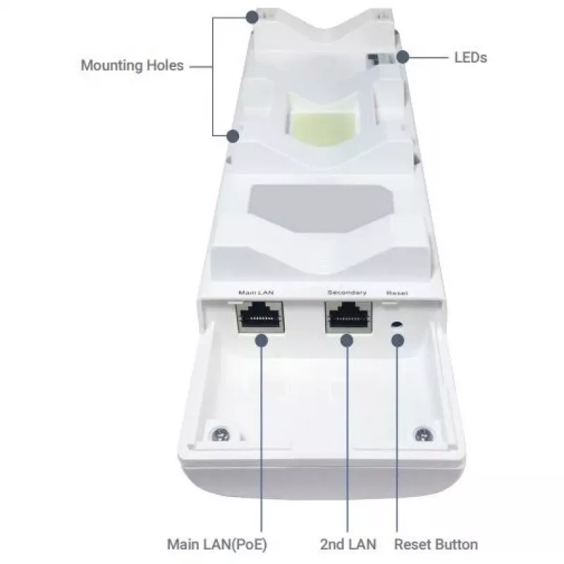 Outdoorový access point ALLNET ALL-WB100AXF-1200 WiFi6 AX1200