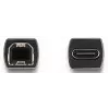 DeLOCK USB 2.0 adaptér USB Type-C konektor samica na Type-B konektor samec 65839