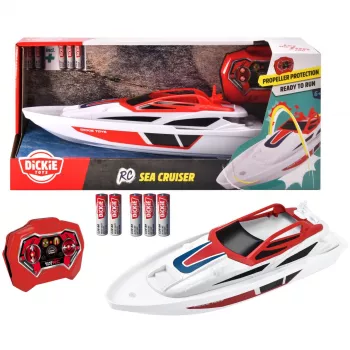 RC čln Dickie Sea Cruiser 2.4 GHz RTR rádiom riadený čln, hotový model