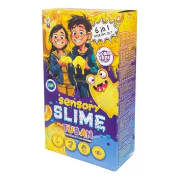 Senzorická sada slizu TUBAN TU3812 6-in-1 — DIY sada so šiestimi variantmi slizu