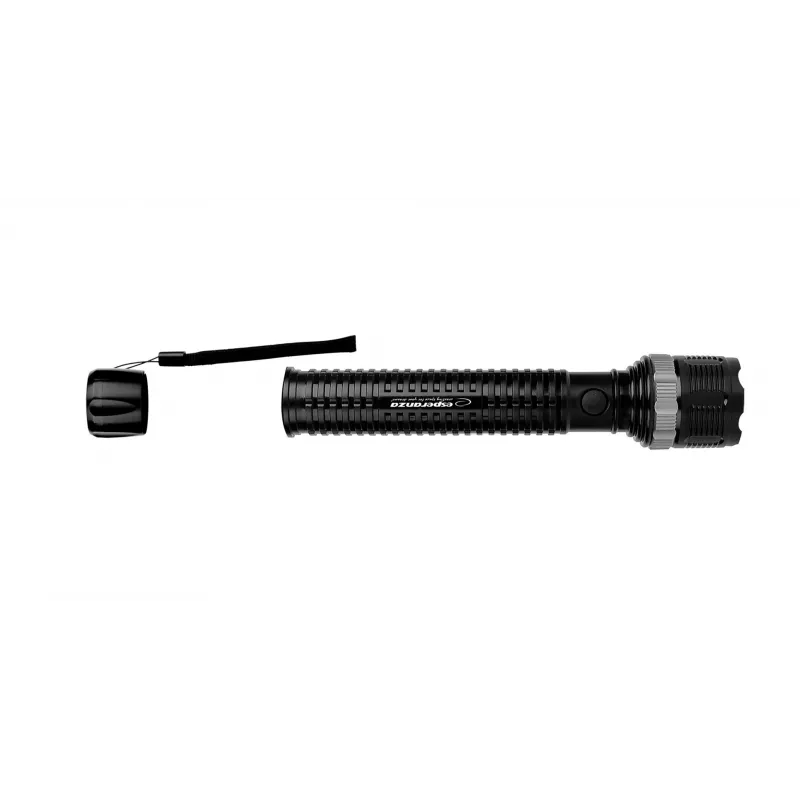 Ručná baterka ESPERANZA Epione XL LED 1.2W 100 lm 100 m čierna, na batérie R20 (3)