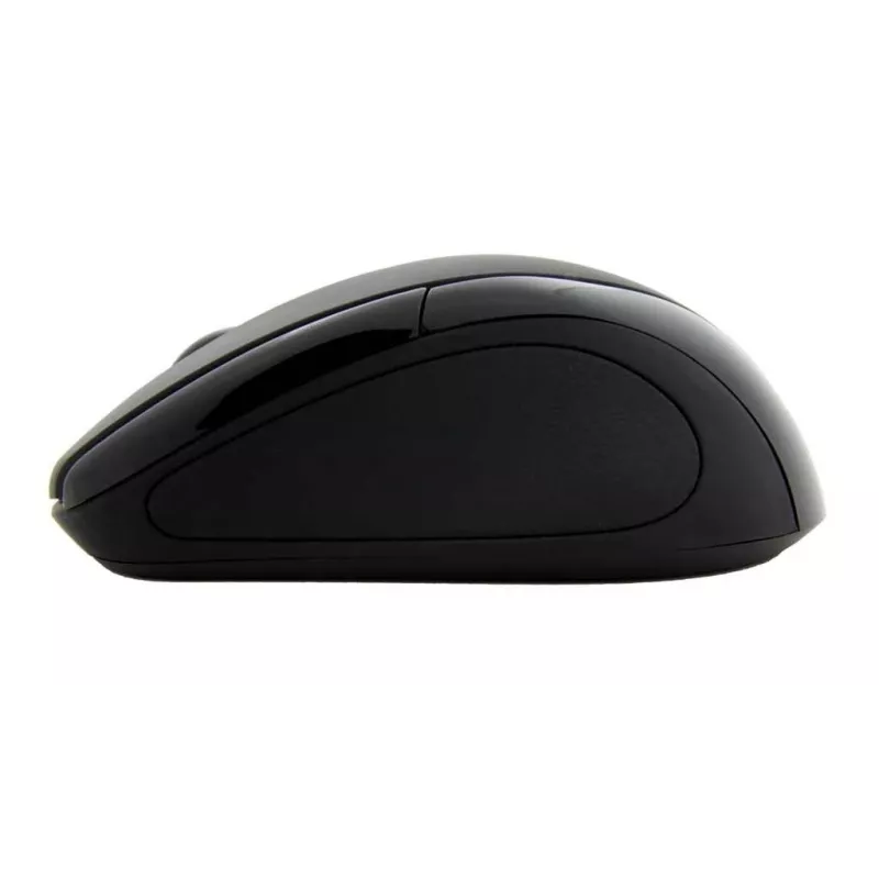 Káblová? Nie – Bezdrôtová RF myš ESPERANZA EM101K, pre obe ruky, 1000 DPI, 2,4 GHz nano-USB prijímač, čierna