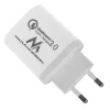 Nástenná nabíjačka MACLEAN MCE479W — 3-portová USB rýchlonabíjačka, 18W celkový výkon