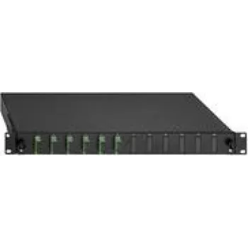 Patch panel Rutenbeck BasicLine 19 palcov výsuvný model 2280307060 pre štruktúrovanú kabeláž