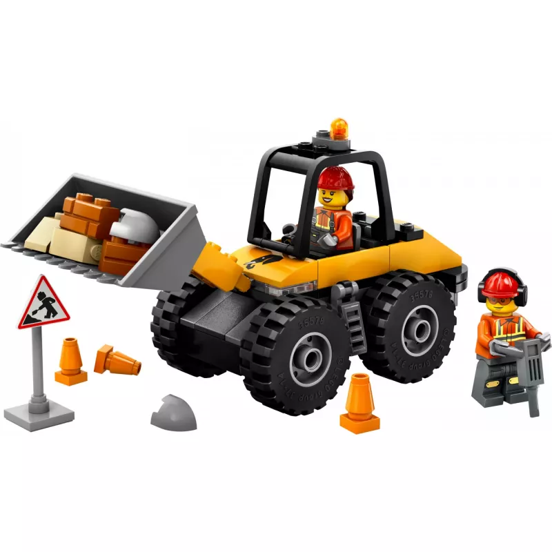 LEGO City 60450 Žltý kolesový nakladač