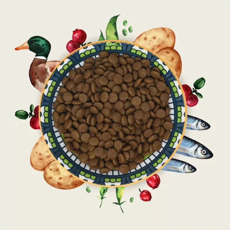 EDEN kačica & sardinka - suché krmivo pre mačky - 1,5 kg
