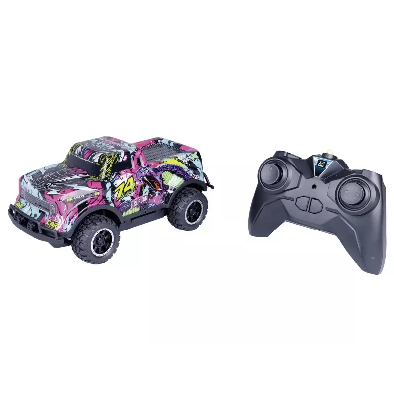 RC auto Ghost Driver - fialová