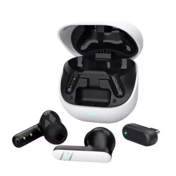 Trust GXT 409 Oxxie bezdrôtové herné slúchadlá - biele, True Wireless Stereo (TWS), 100 - 10000 Hz, herné, 44 g, headset, biele