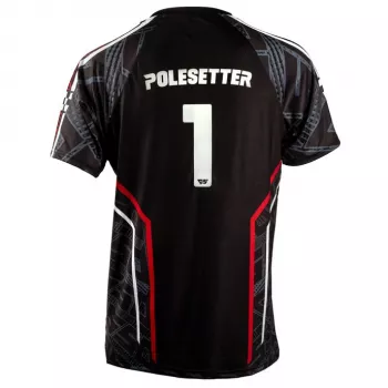 Polesetter ONE Simracing dres červený - M
